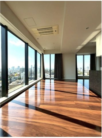 【居間・リビング】 | ★仲介手数料無料★ザ・パークハウス白金二丁目タワー