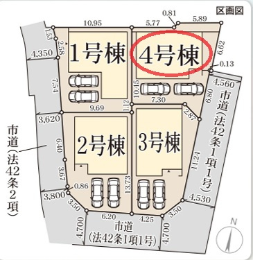 【区画図】 | リーブルガーデン美原区平尾２期 | 区画図