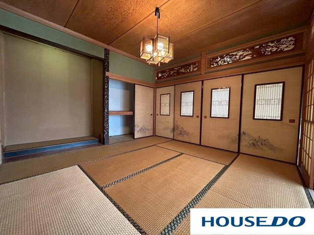 中古戸建　足利市野田町の和室|畳の上でゆっくりとくつろげる和室です