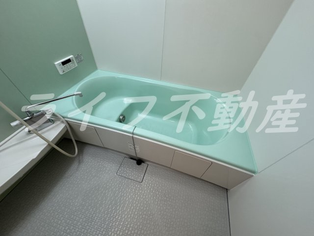 RISA A棟の浴室|きれいなお風呂です