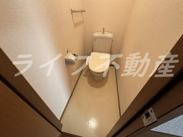 RISA A棟のトイレ|シンプルで使いやすいトイレです