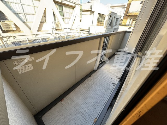 RISA A棟のバルコニー|バルコニー付きです