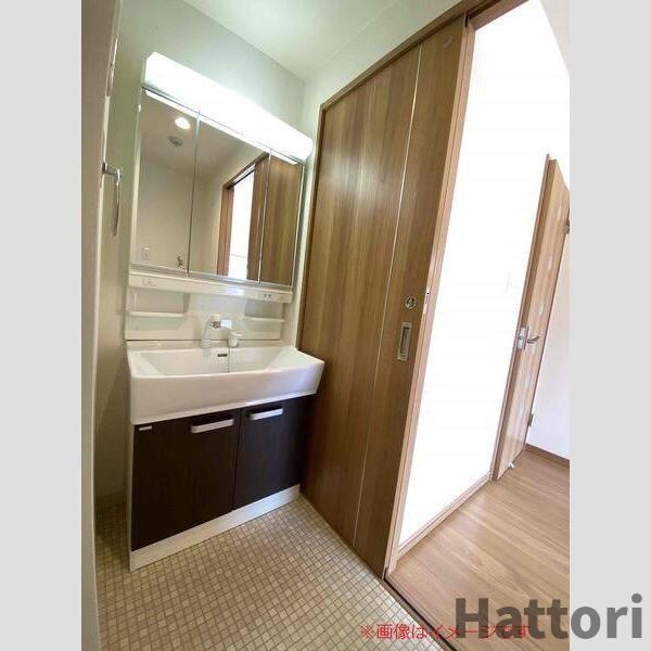 S-FORT福島La Lunaの独立洗面台