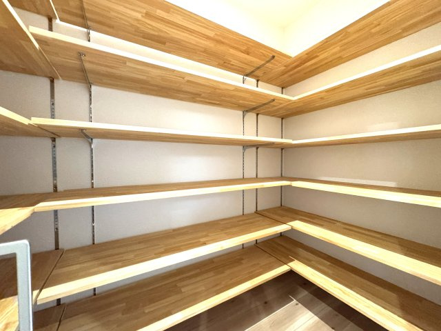 中央区長潟1丁目A棟　新築戸建の収納|※同施工会社様の完成済物件です