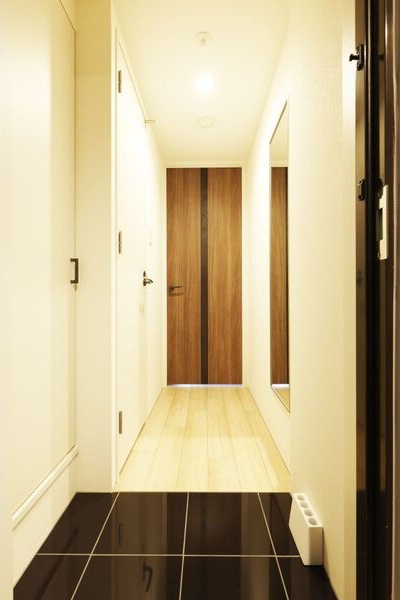 quador車道の玄関