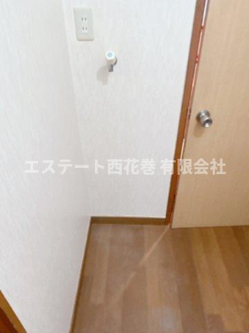 桜井住宅の設備|洗濯機置き場