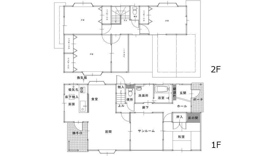 佐伯区八幡4丁目の間取り