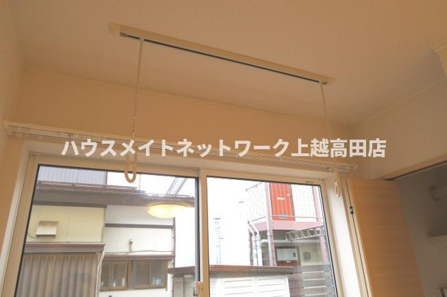 レ・セーナⅡの展望|室内物干し