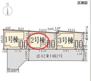 【区画図】 | リーブルガーデン奈良杏町３期 | 区画図