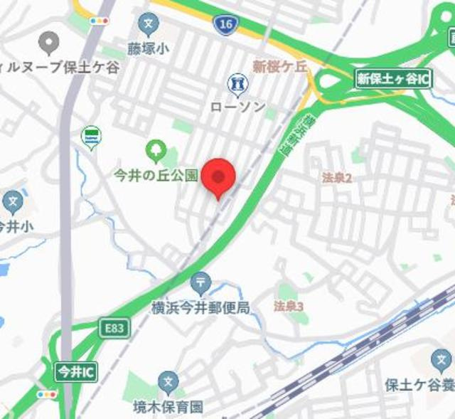 シェモア新桜ヶ丘の地図
