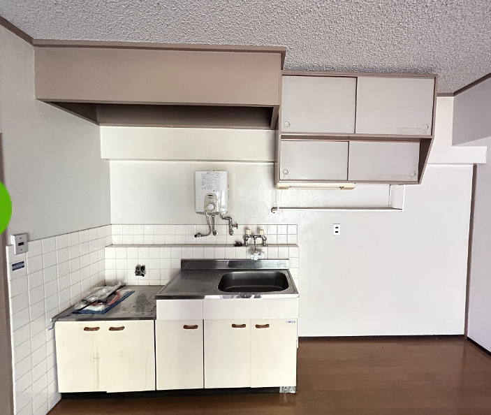 熊本市中央区出水２丁目の賃貸マンションのキッチン