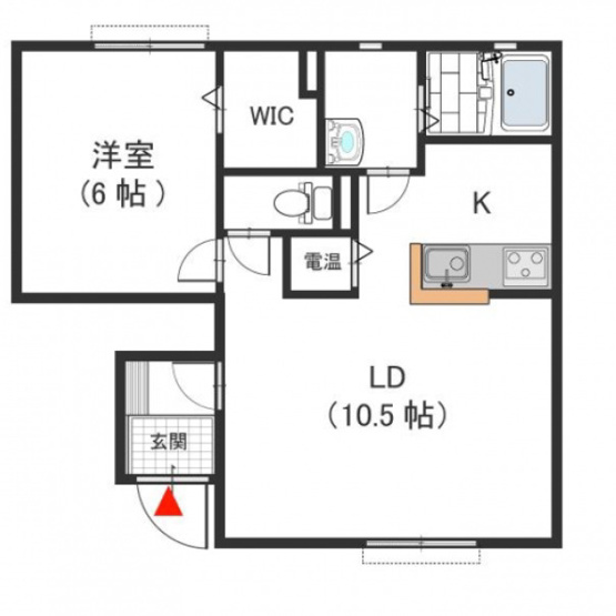 【間取り】 | ディアセレナB
