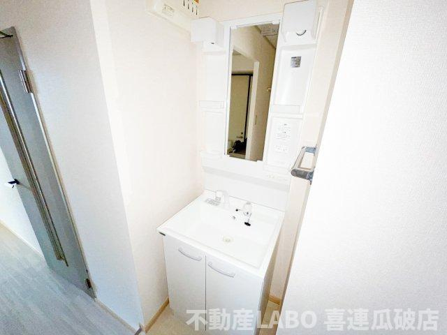 ディアコートの洗面所