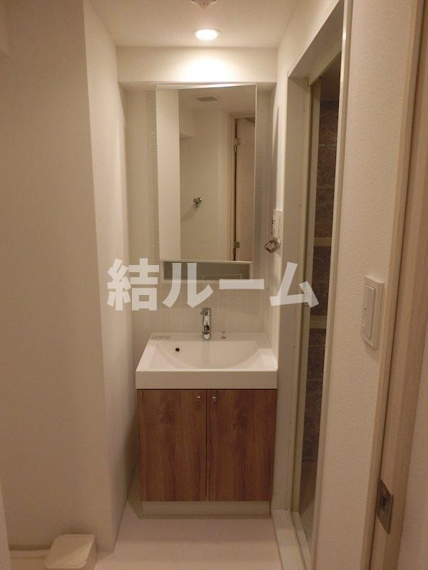 板橋区熊野町の賃貸マンションの洗面所