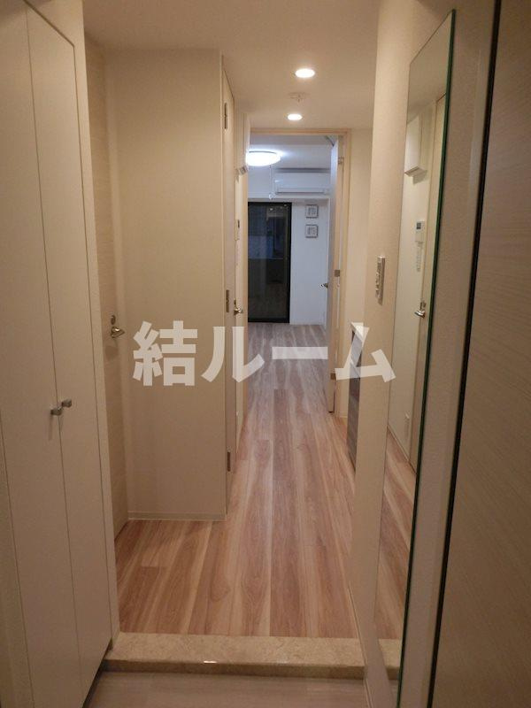 板橋区熊野町の賃貸マンションの玄関