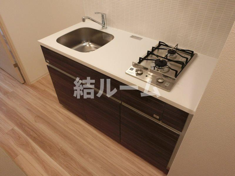 板橋区熊野町の賃貸マンションのキッチン