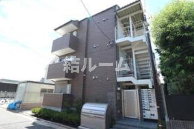 練馬区田柄１丁目のアパートの外観