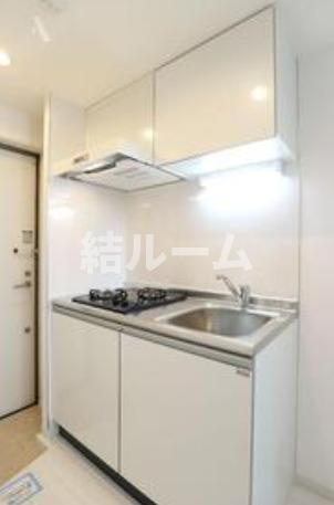 練馬区田柄１丁目のアパートのキッチン