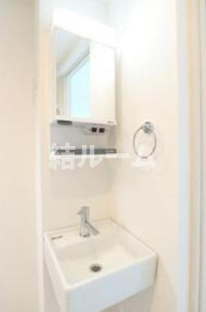 練馬区田柄１丁目のアパートの洗面所