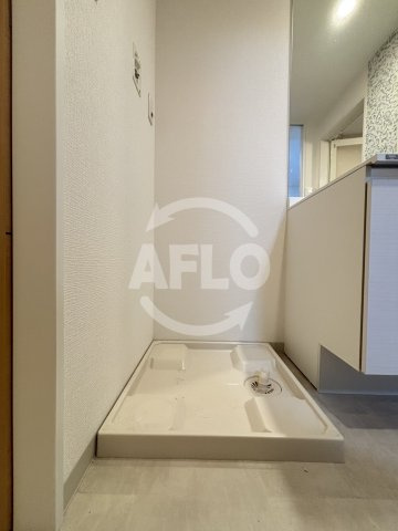 アーバネックス南堀江の洗面所|アーバネックス南堀江　洗濯パン