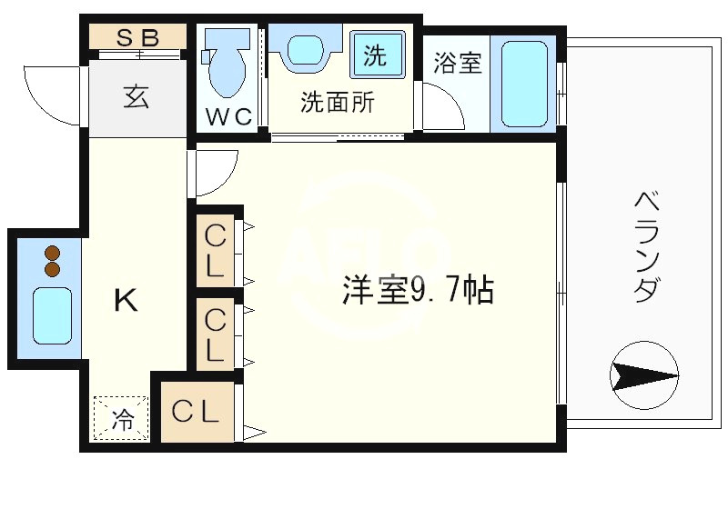 アーバネックス南堀江の間取り|アーバネックス南堀江　間取り