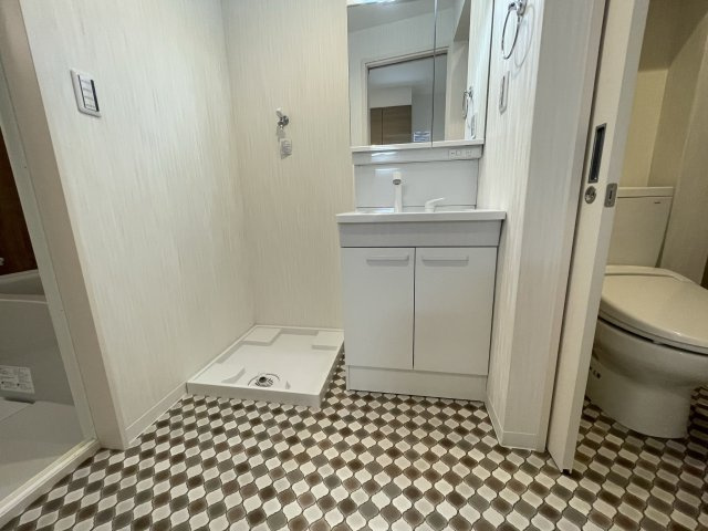 GROOVE住吉の洗面所