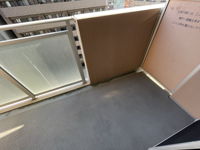 クロスレジデンス大阪新町のバルコニー