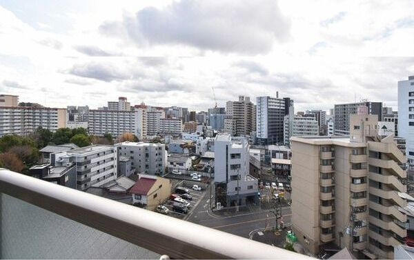 エスリード新栄プライムのバルコニー