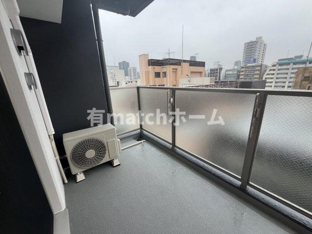 セレニテフラン谷町四丁目のバルコニー