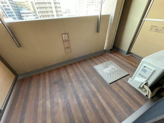 マスターズレジデンスドウトンボリのバルコニー