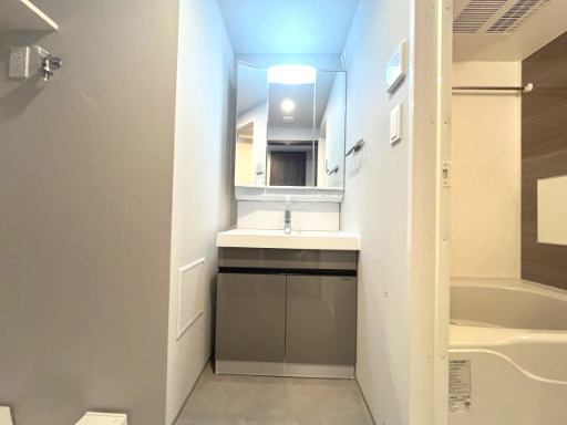 リヴェント福島の独立洗面台