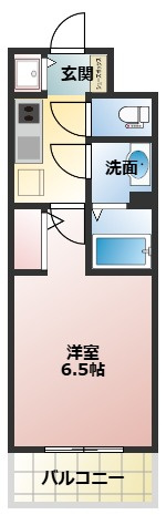 S-RESIDENCE高井田beletaの間取り