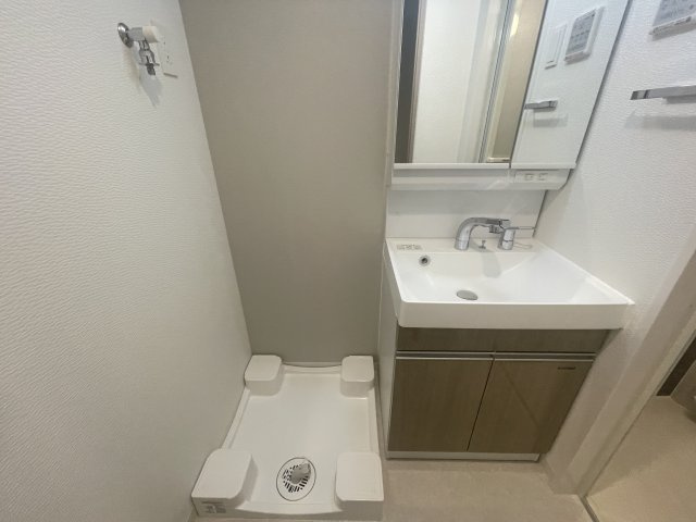 S-RESIDENCE高井田beletaの洗面所|写真は、他部屋の反転間取りです(現況優先)
