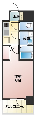 S-RESIDENCE高井田beletaの間取り