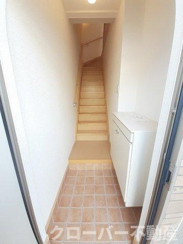 リバティハウスＢの玄関