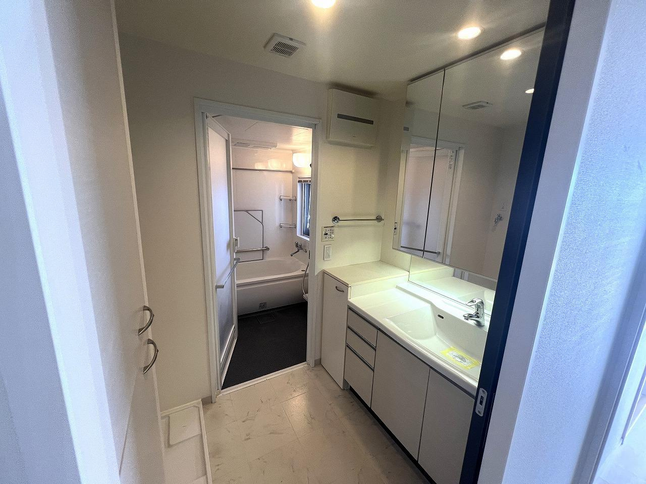 Fステージ泊の洗面所