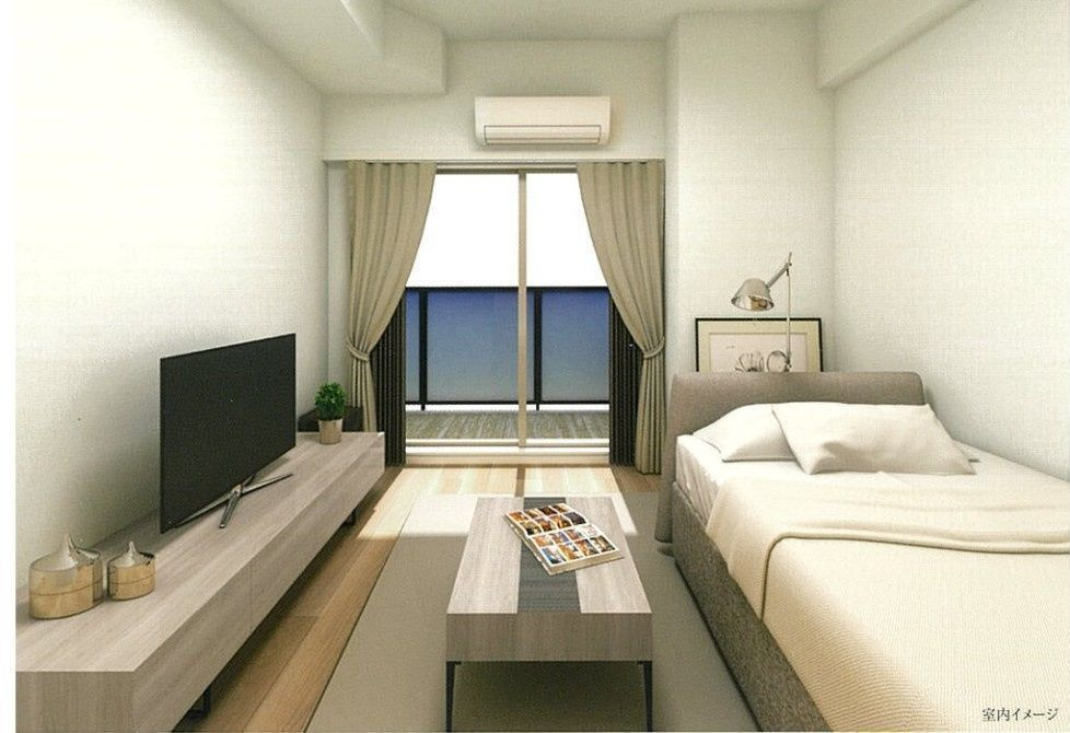 プレサンス太閤通駅前デュプルの居間・リビング