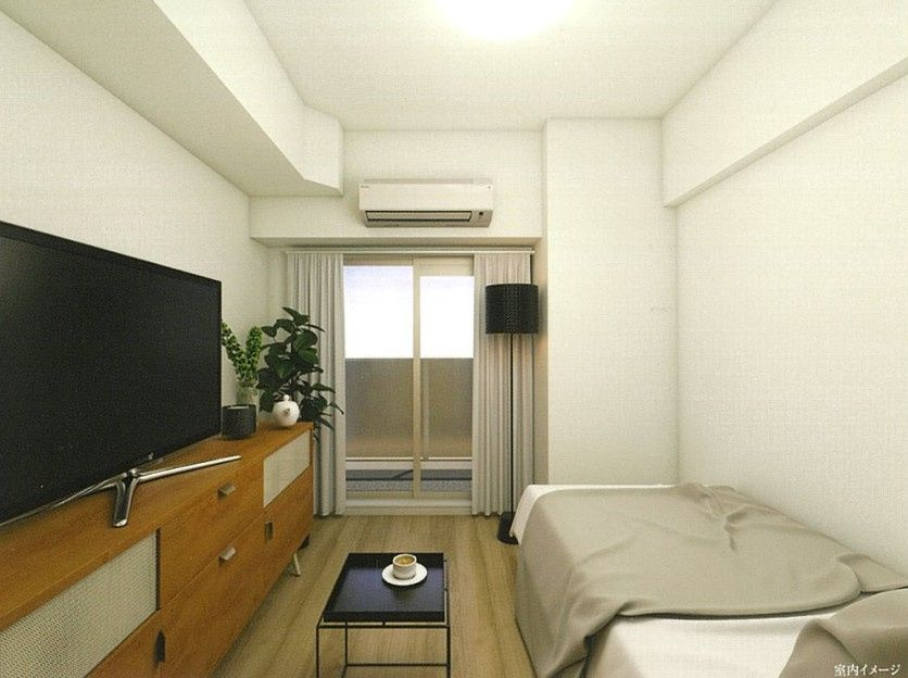 プレサンス桜山駅前アフォードの居間・リビング