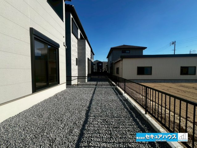 【今からご案内♪】東海市大田町天尾崎　全4棟の庭|【庭】
◆お庭付きのお家の為お子様の遊ぶスペースとして利用でき、倉庫を置くこともできます。