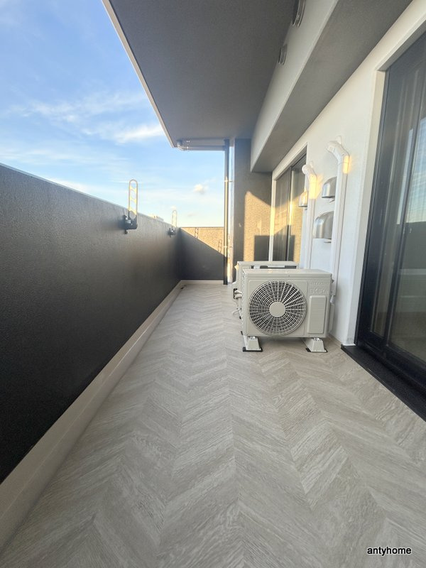 Alivis野田阪神　仲介手数料無料のバルコニー