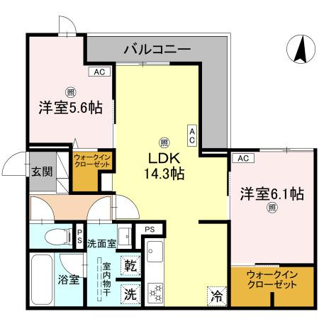 【間取り】 | スペチアーレ背戸口