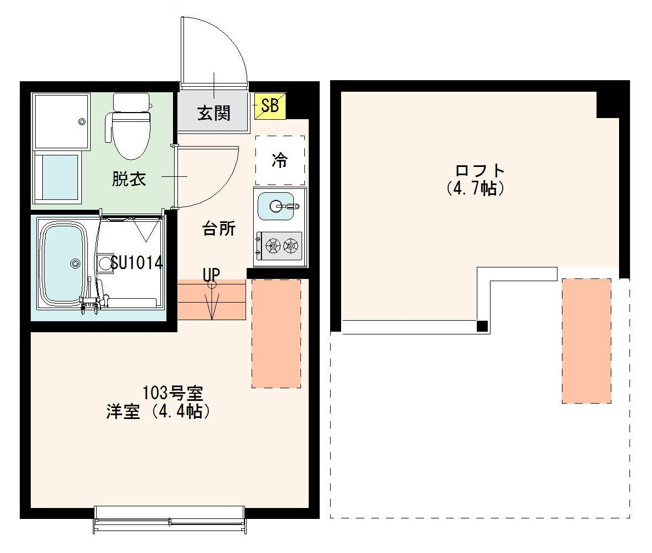 【間取り】 | Fleur小岩