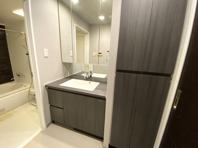 プレサンスロジェ松尾レーヴタワーの独立洗面台|那覇市｜売マンション｜プレサンスロジェ松尾レーヴタワー｜アイランドリゾート沖縄