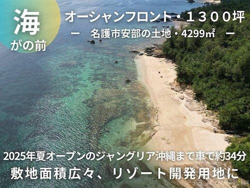 名護市安部・大型リゾート開発用地