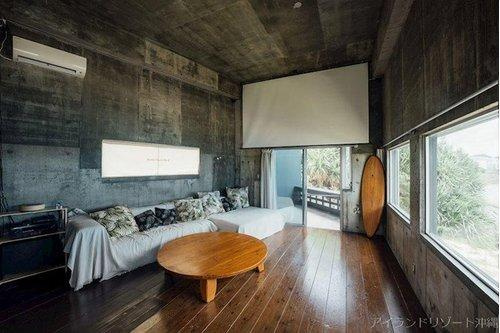金武町屋嘉オーシャンフロントの居間・リビング|金武町屋嘉オーシャンフロント｜売戸建て｜アイランドリゾート沖縄