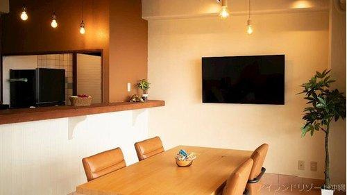 石垣市川平オーシャンビューの平屋建ての居間・リビング|石垣市川平｜海が見える戸建て｜アイランドリゾート沖縄