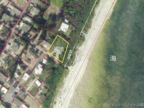 石垣市白保、海が目の前の土地の土地図|石垣市白保海が目の前の土地｜アイランドリゾート沖縄