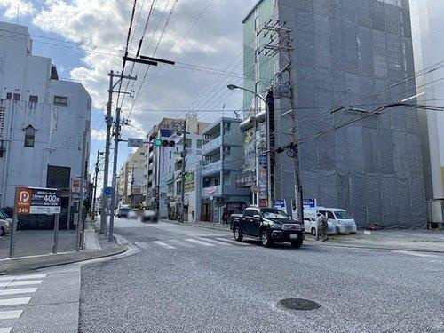 那覇市若狭土地の土地図|若狭土地｜商業角地｜アイランドリゾート沖縄