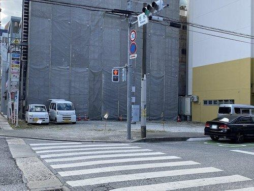 那覇市若狭土地の土地図|若狭土地｜商業角地｜アイランドリゾート沖縄