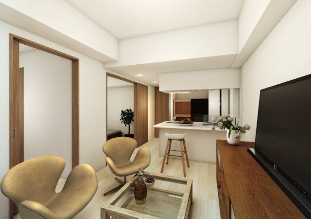 プレサンス上前津ディアシスの居間・リビング